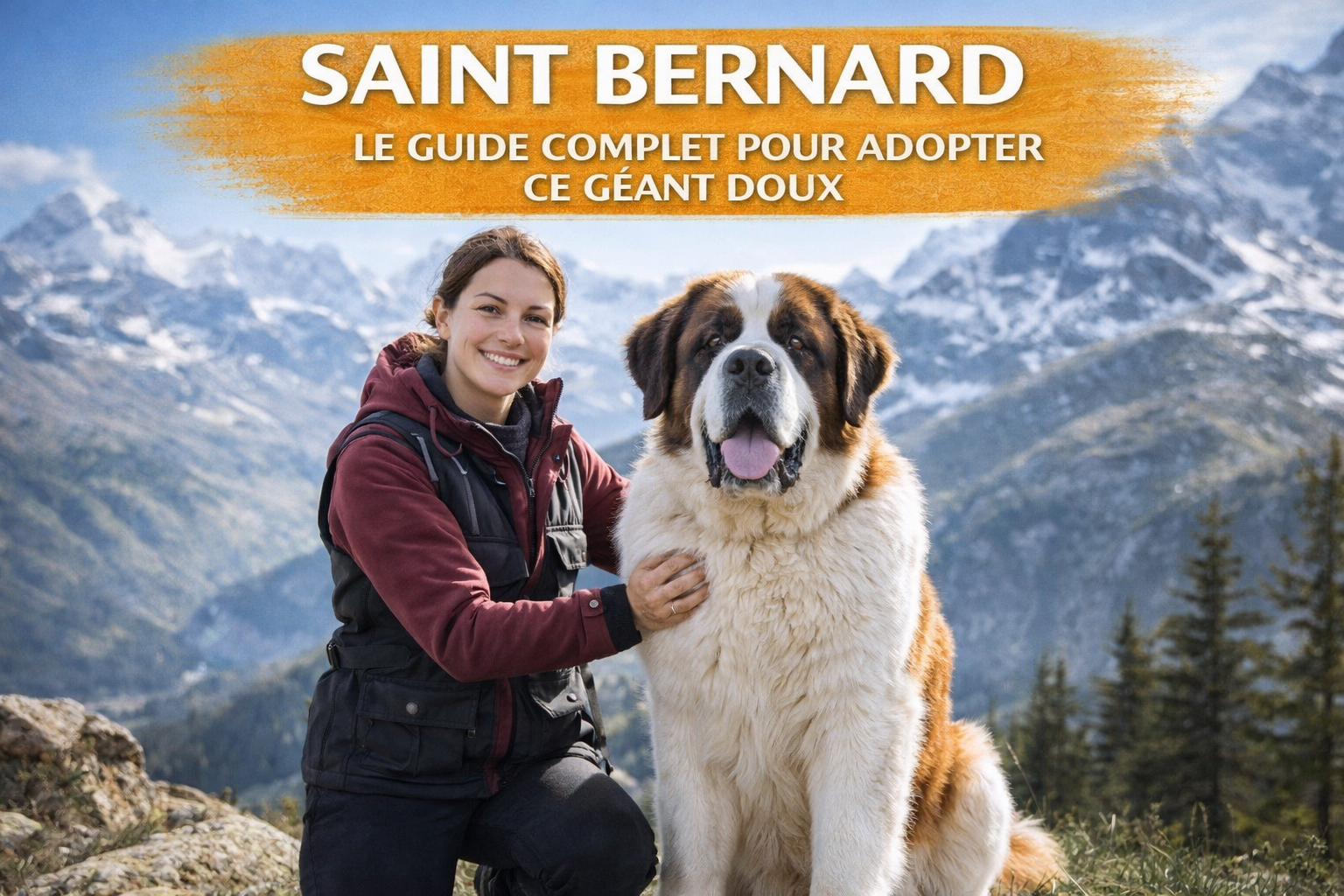 Saint Bernard race de chien