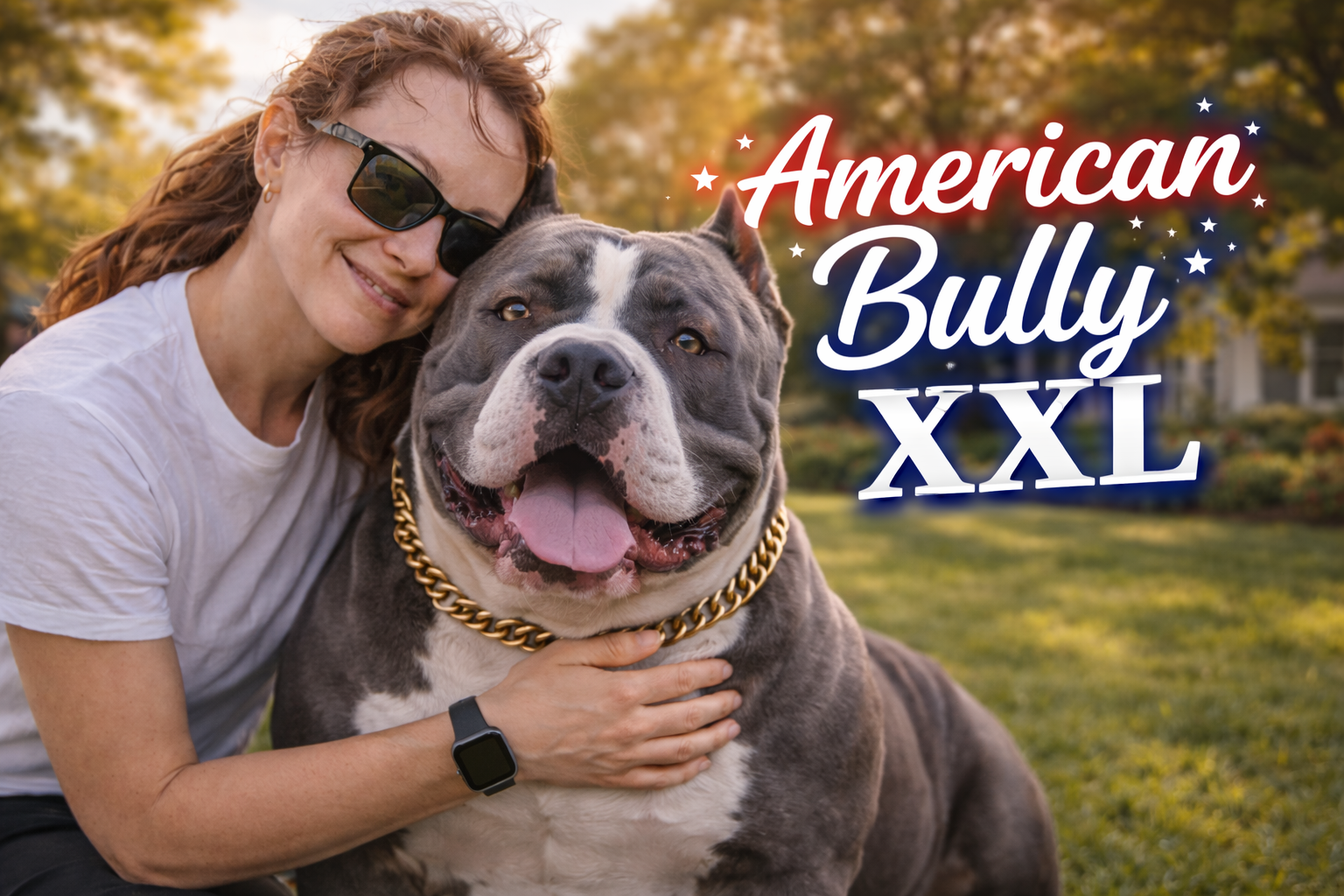 american-bully-xxl Race de chien le American Bully XXL