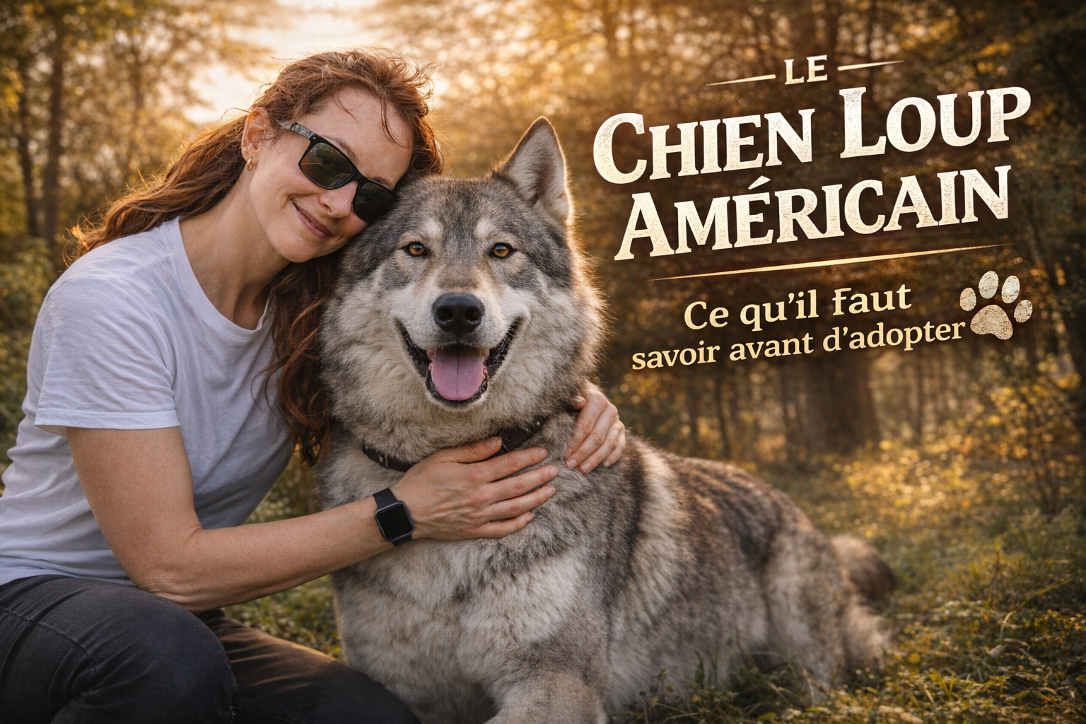 chien-loup-americain chien loup américain