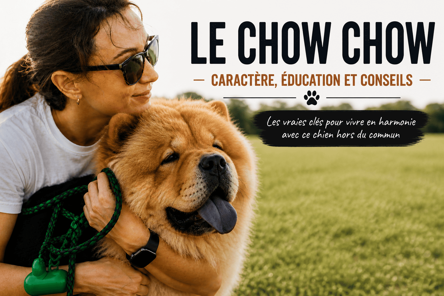 Race de chien le chow chow