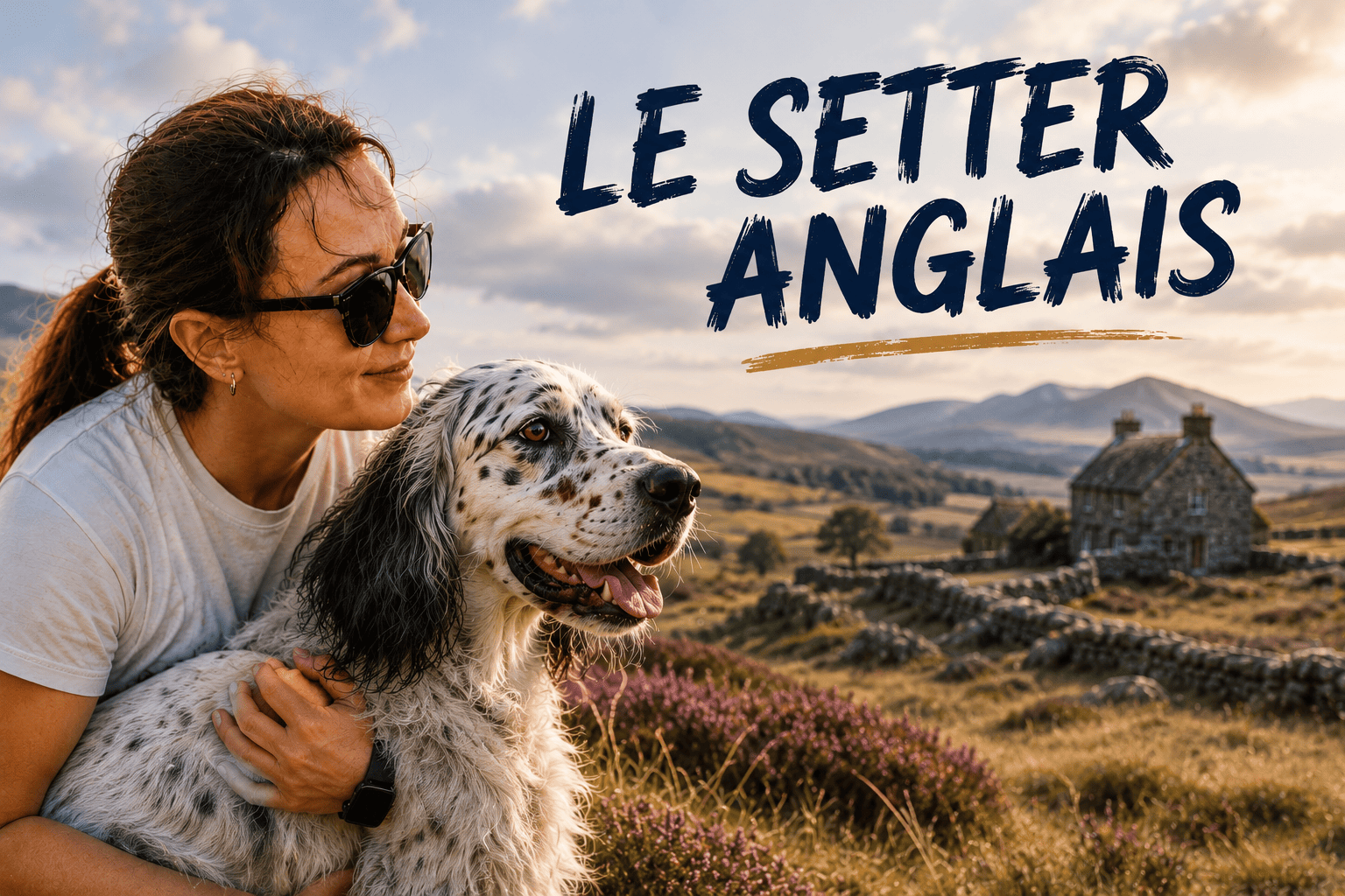 Race de chien Setter Anglais
